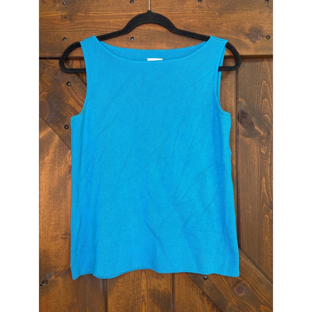 Chico’s women’s 1 High Neck Rib Tank silk